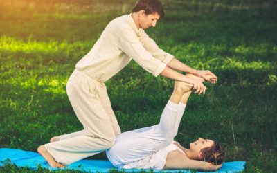 Pensez au Yoga à deux… Avec un souffle.